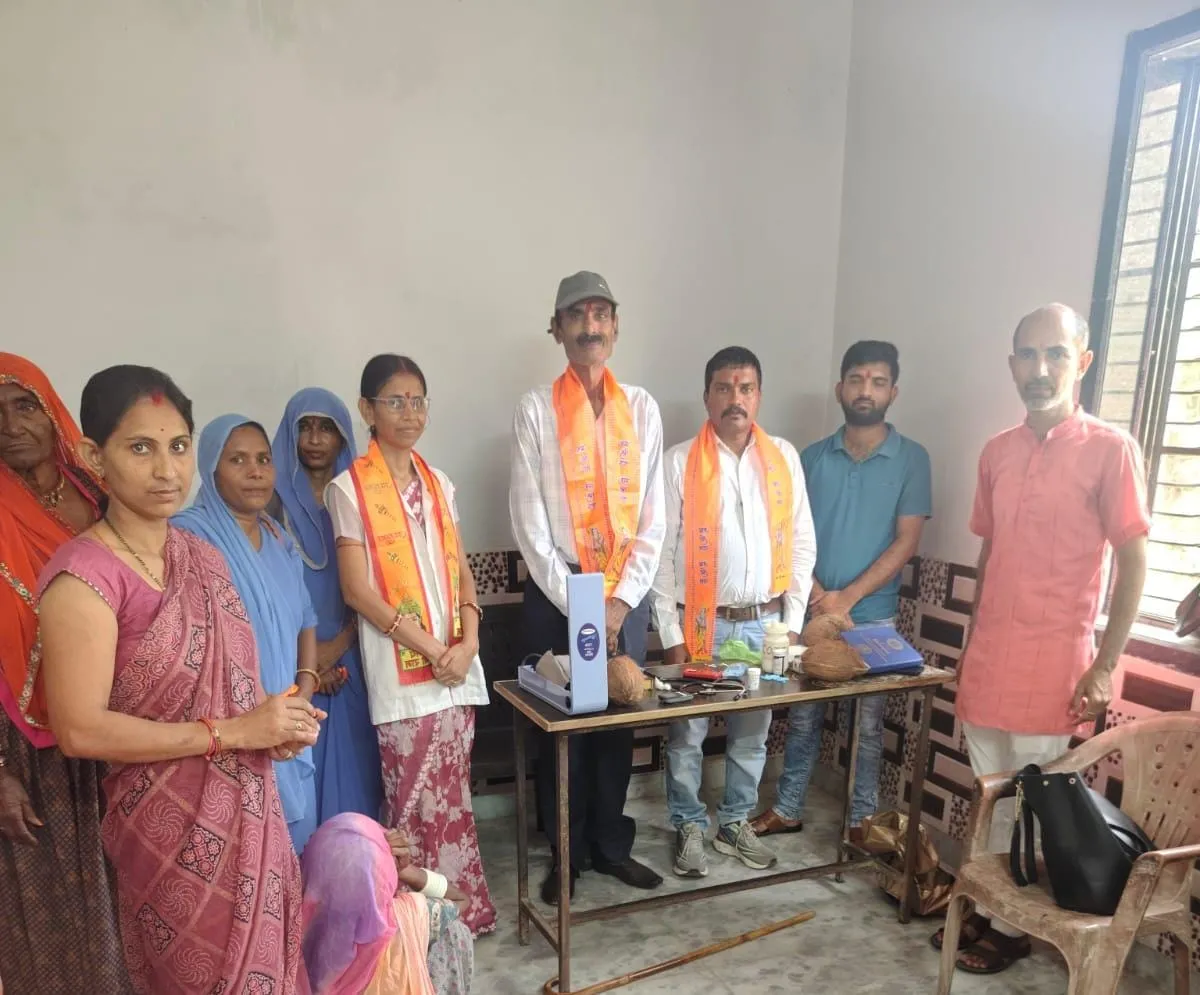 _घुमंतू जाति उत्थान न्यास, पाली विभाग द्वारा निशुल्क चिकित्सा शिविर