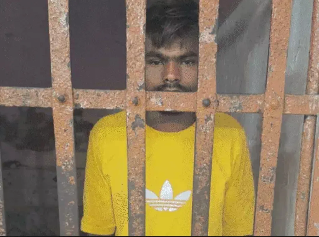 पत्थर बरसाता रहा बदमाश, सिपाही ने नहीं छोड़ा पीछा