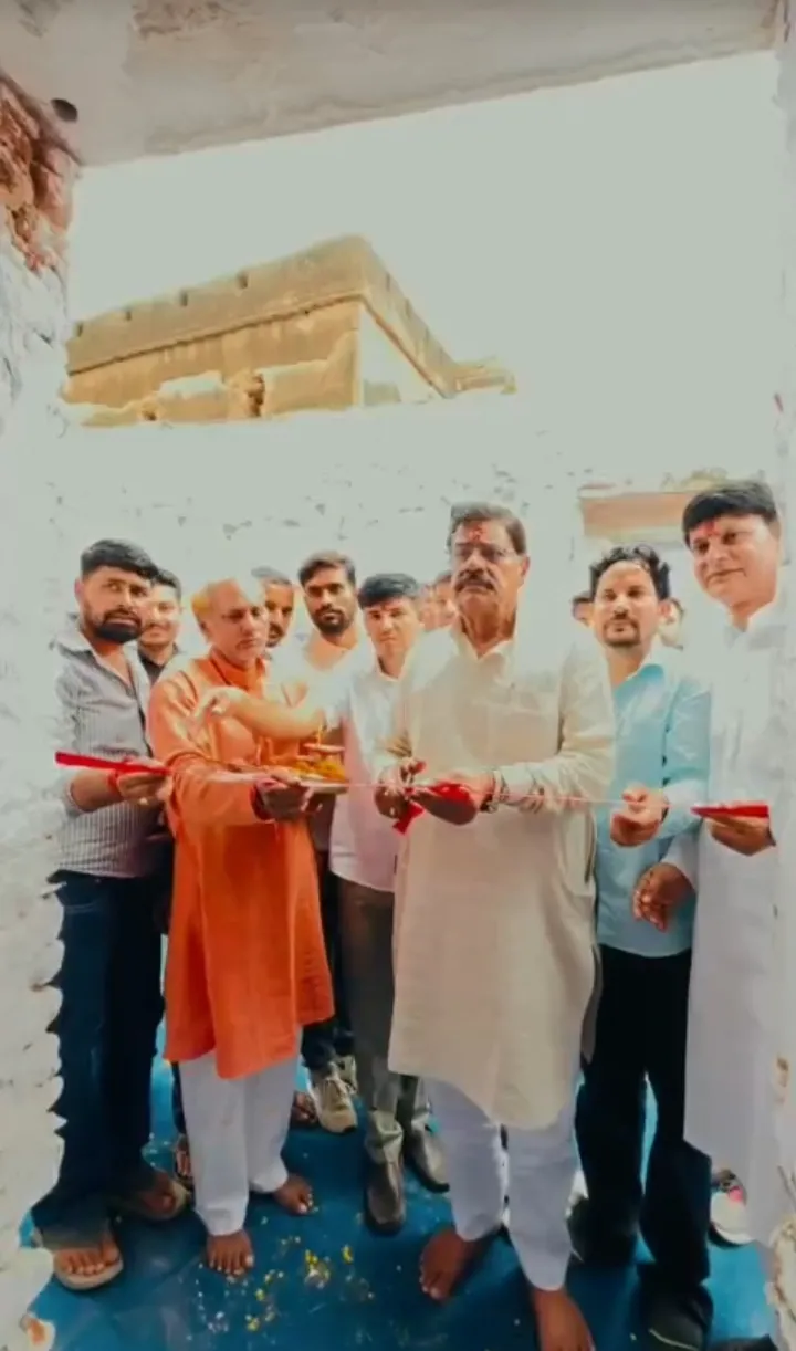 सीकर वार्ड 58 में भाजपा का चुनावी शंखनाद, दिनेश भादवासी के कार्यालय का हुआ उद्घाटन