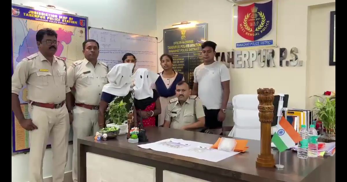 Midnight Surprise Mega-Raid by Police:Two Female Traffickers Arrested with Heroin near Fulia Crossing, Produced in Court