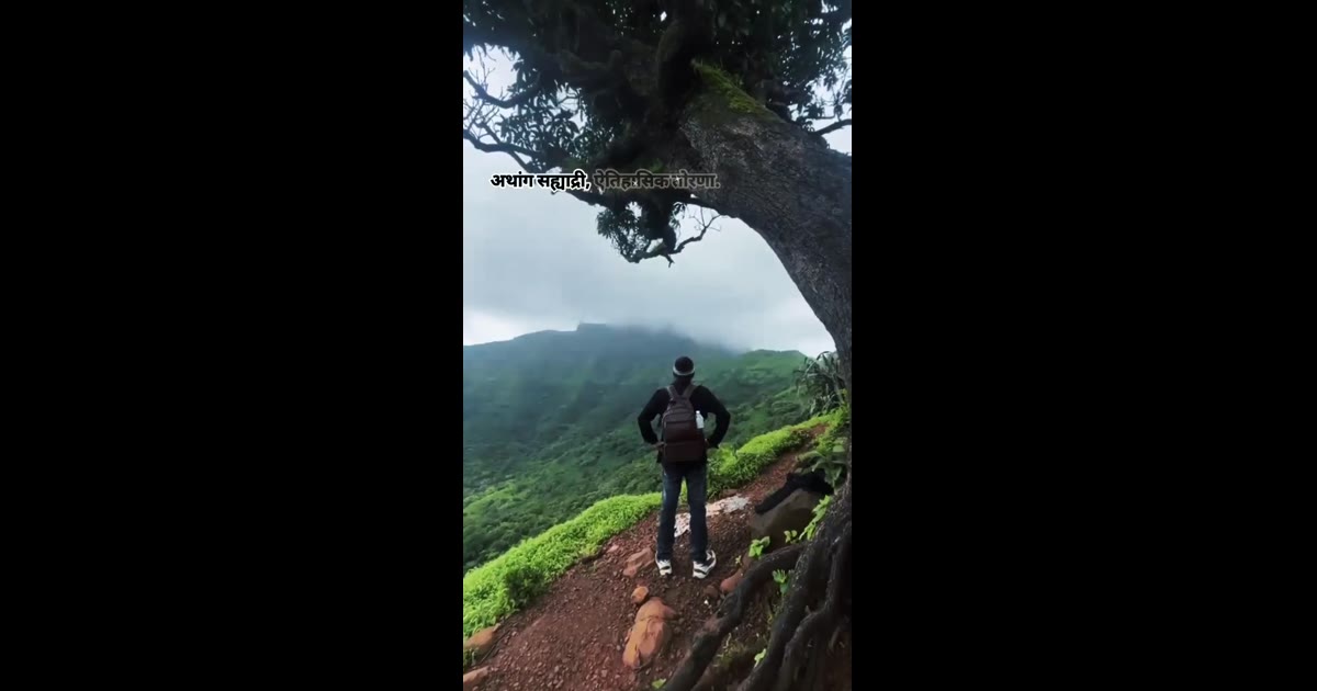 सह्याद्रीची धुमधडाका आणि तोरणाची वाट, भटकंतीची खरी मज्जा इथेच आहे.